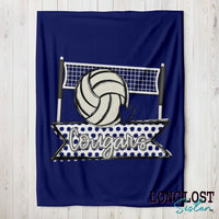 Volleyball Personalized Blanket | Long Lost Sister Boutique