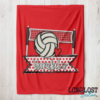 Volleyball Personalized Blanket | Long Lost Sister Boutique