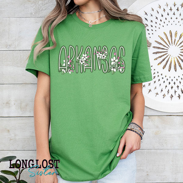 Arkansas Apple Blossom Graphic Tee