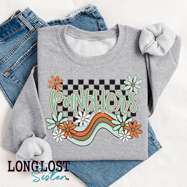 Custom Boho Wave Graphic Sweatshirt | Long Lost Sister Boutique