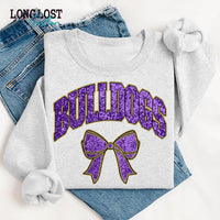 Glitter Mascot Custom Sweatshirt | Long Lost Sister Boutique