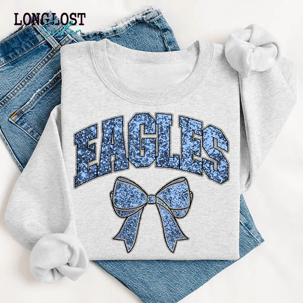 Glitter Mascot Custom Sweatshirt | Long Lost Sister Boutique