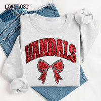 Glitter Mascot Custom Sweatshirt | Long Lost Sister Boutique