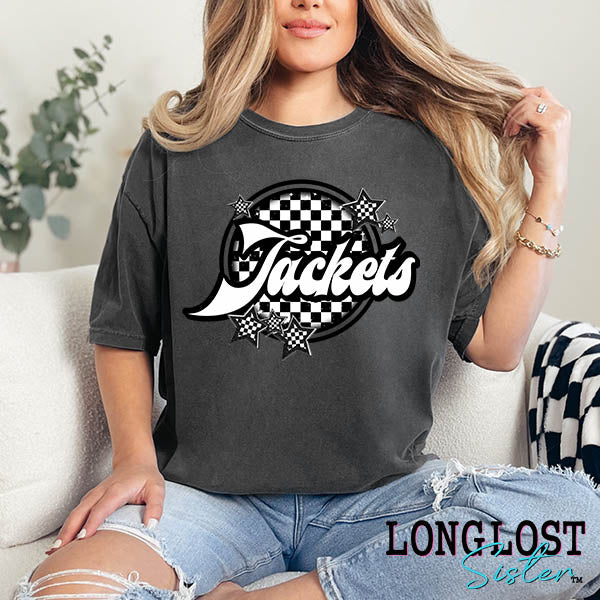 Checker Custom Mascot Graphic Tee | Long Lost Sister Boutique