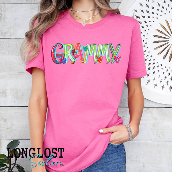 Custom Cheery Mama Family Name Graphic Tee | Long Lost Sister Boutique