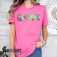 Custom Cheery Mama Family Name Graphic Tee | Long Lost Sister Boutique