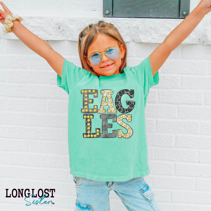 Marquee Madness Custom Mascot Kids T-shirt | Long Lost Sister Boutique