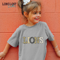 Marquee Madness Custom Mascot Kids T-shirt | Long Lost Sister Boutique