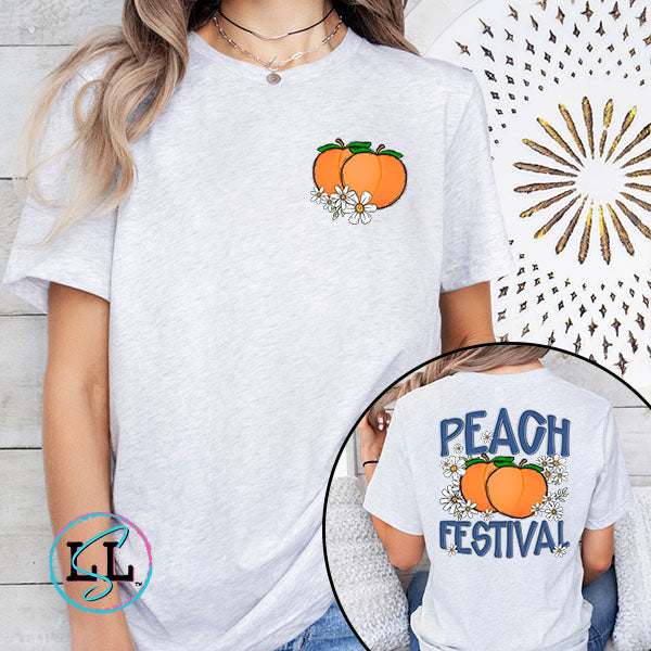 Peach Festival Graphic Tee | Long Lost Sister Boutique