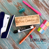 Personalized Teacher Eraser Gift Set | Long Lost Sister Boutique