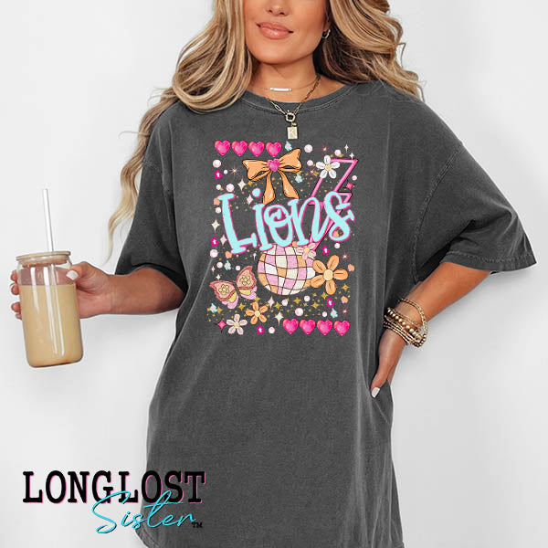 Custom Preppy Mascot Spirit Wear Graphic Tee | Long Lost Sister Boutique