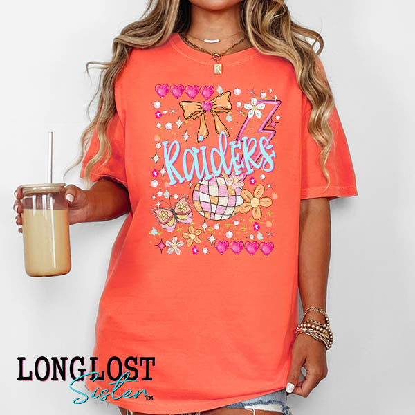 Custom Preppy Mascot Spirit Wear Graphic Tee | Long Lost Sister Boutique