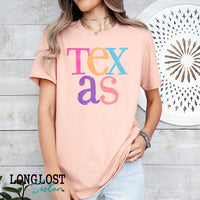 Texas Watercolor Graphic Tee