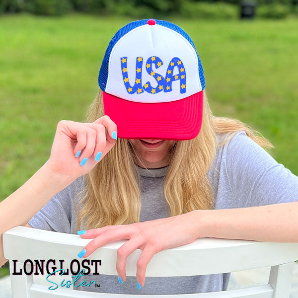 USA Starbright Trucker Hat