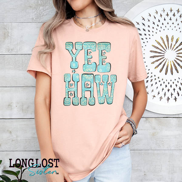 Yee Haw & Stars Graphic Tee