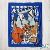 Basketball Personalized Blanket | Long Lost Sister Boutique