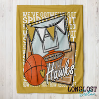 Basketball Personalized Blanket | Long Lost Sister Boutique