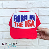 Born In The USA Trucker Hat