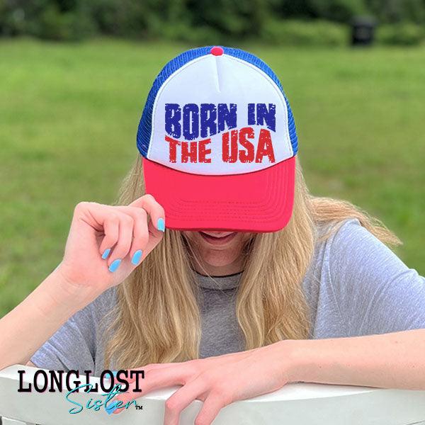 Born In The USA Trucker Hat