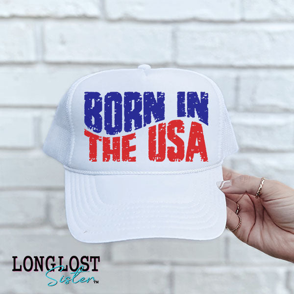 Born In The USA Trucker Hat