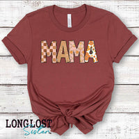 Custom Mama Family Name Fall Boho Graphic Tee | Long Lost Sister Boutique