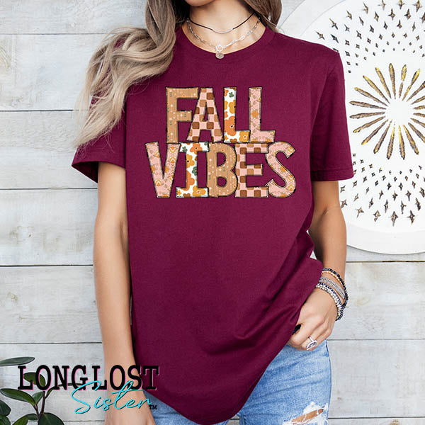 Fall Vibes Boho Graphic Tee | Long Lost Sister Boutique