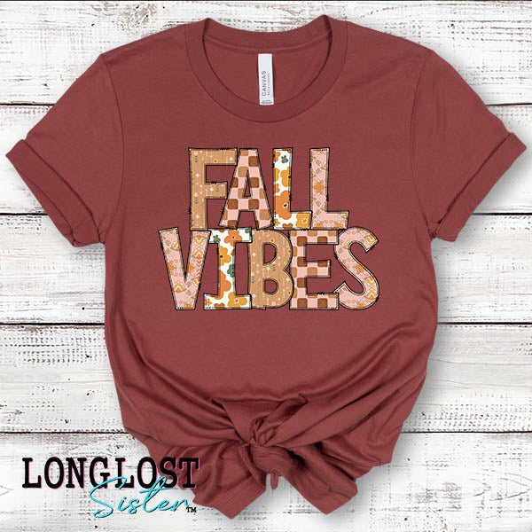 Fall Vibes Boho Graphic Tee | Long Lost Sister Boutique