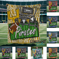 Football Personalized Blanket | Long Lost Sister Boutique