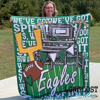 Football Personalized Blanket | Long Lost Sister Boutique