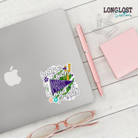 Home Town Loud & Proud Custom Mascot Team Decal | Long Lost Sister Boutique