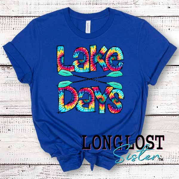 Lake Days Tie Dye T-Shirt