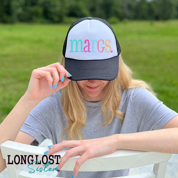 Margs Watercolor Trucker Hat