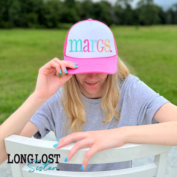 Margs Watercolor Trucker Hat