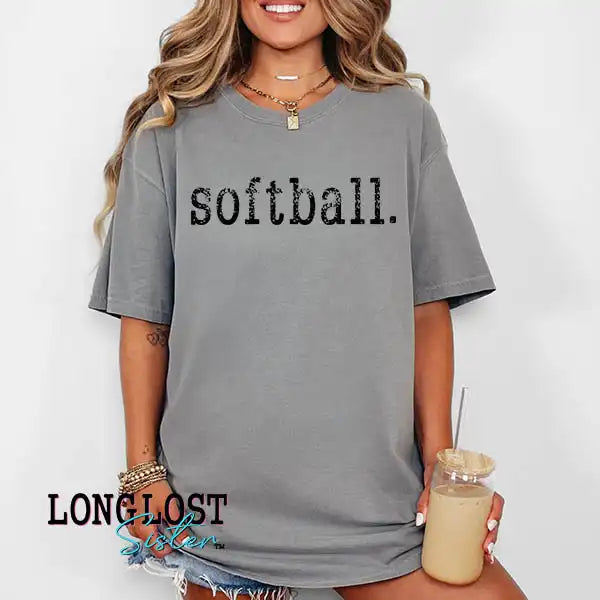 Softball Grunge Graphic Tee | Long Lost Sister Boutique