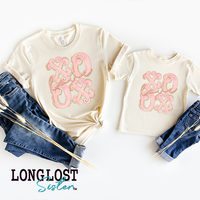 XOXO Love Matching Mama & Mini T-shirts | Long Lost Sister Boutique