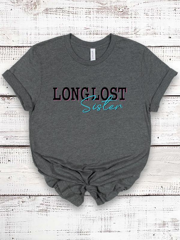 Long Lost Sister Signature T-Shirt grey